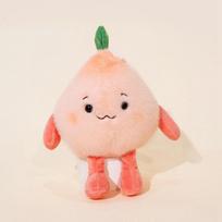 Simuliuojamų vaisių serijos lėlė persikas drakono vaisius pliušinis žaislas su kvapu gimtadienio dovana stalo palydovas lėlė lėlė 14cm【0.18kg】 orange
