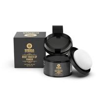 SHESHA AYURVEDA Root Touch Up Hair Powder – Natural Black | Instantly Covers Greys & Bald Spots | Matte Finish | Long-Lasting | 4 g black