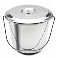 Metalinis kibiras su dangčiu Tadar, 9 l