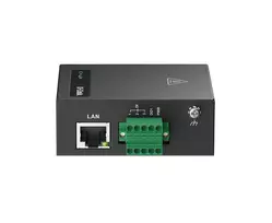 D-Link DOM-311-TSO 4G LTE IIoT RTU šliuzas, 10/100Mbit/s Ethernet, RS-232/485, Nano SIM, 2 nuimamos išorinės antenos, 9–36 V DC, juodas
