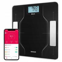 Automatinės elektroninės svarstyklės Sencor SBS 8002BK kūno sudėties analizei