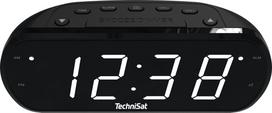 TechniSat Digiclock radijo žadintuvas su FM radiju ir LCD ekranu