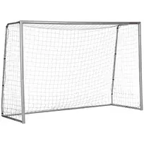 Futbolo vartai su PE tinkleliu, vaikams ir suaugusiems, 300 x 120 x 200 cm