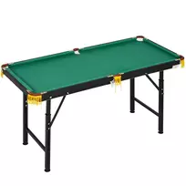 Daugiafunkcinis žaidimų stalas 2in1 stalo teniso ir biliardo stalas 140x63x60-80cm