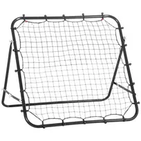Futbolo kamuolio atmušimo tinklas 96x80x96 cm, juodas