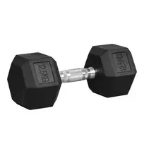 Šešiakampis gumuotas svarmuo 1 x 12,5 KG