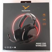 SALE OUT | beyerdynamic MMX 230 Black belaidės žaidimų ausinės | DEMO, be USB adapterio
