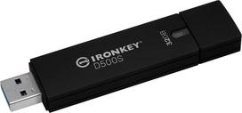 KINGSTON 32GB IronKey D500S USB 3.2 Black