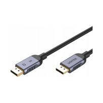 Unitek C1628GY01 DisplayPort 1.4 kabelis, 2 m, 8K 60 Hz ir 4K 240 Hz
