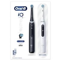 Elektrinis dantų šepetėlis Oral-B iO Series 5 Duo su 5 režimais ir 2 antgaliais