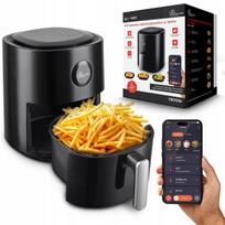 Karšto oro gruzdintuvė Extralink Smart Life Air Fryer SJ-400, 4 l, 1300 W, Wi-Fi