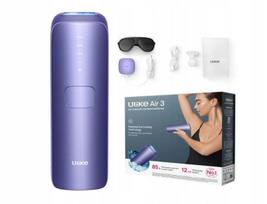 IPL fotoepiliatorius Ulike Air 3 su automatiniu režimu, violetinis