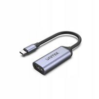 Unitek V1416B USB-C–HDMI 2.1 adapteris, 15 cm, 8K