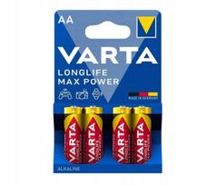 Varta Longlife Max Power AA (R6) šarminės baterijos, 4 vnt.