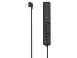 Hama maitinimo ilgintuvas su 3 lizdais, 1 USB ir 2 USB-C jungtimis, 100 W
