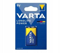 Šarminė baterija Varta Longlife Power 6LR61, 9 V, 1 vnt.