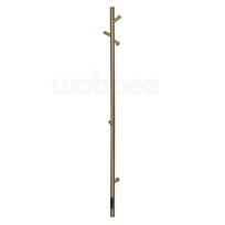 Wobbee CHESTER elektrinė rankšluosčių kabykla 150x14cm braižyto aukso PVD spalvos