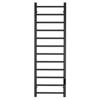 Wobbee LORN elektrinis rankšluosčių džiovintuvas 120x40cm juodos matinės spalvos