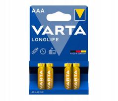Varta Longlife Power AAA šarminės baterijos, 4 vnt.