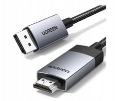 Ugreen DP115 DisplayPort–HDMI kabelis, 2 m, 8K 60 Hz