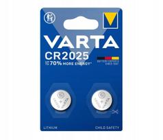 Varta CR2025 ličio baterijos, 2 vnt.