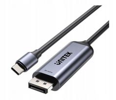 Unitek V1423DGY01 dvikryptis USB-C–DisplayPort laidas, 1,5 m, 8K