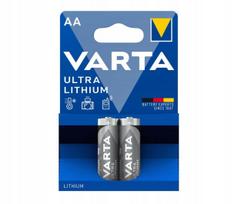 Varta Ultra Lithium AA (R6) ličio baterijos, 2 vnt.
