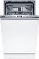 Integruojama indaplovė Bosch SPV4HMX13E, 45 cm, balta