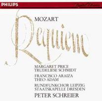 CD Mozart* / & Margaret Price, & Trudeliese Schmidt, & Francisco Araiza, & Theo Adam ; & Rundfunkchor Leipzig & & Staatskapelle Dresden, & Peter Schreier - Requiem (naudota)