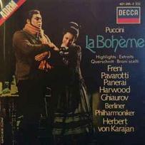 CD Puccini*, & Orchester Der Deutschen Oper Berlin, & Berliner Philharmoniker, & Herbert von Karajan - La Bohème - Highlights (naudota)