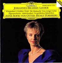 CD Johannes Brahms - & Anne Sofie Von Otter • & Bengt Forsberg - Lieder (naudota)
