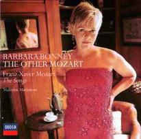 CD Barbara Bonney, & Franz Xaver Mozart* - The Other Mozart - The Songs (naudota)