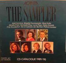 CD Various - Acanta The Sampler  Pilz Cd-catalogue 1989/90 (naudota)