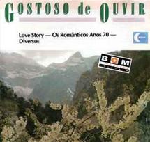 CD Various - Love Story - Os Românticos Anos 70 (naudota)
