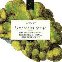 CD Mozart*, & Northern Sinfonia, & Heinrich Schiff - Symphonies 29 & 40, Eine Kleine Nachtmusik (naudota)