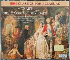 CD Mozart* - & Sena Jurinac • & Graziella Sciutti • & Risë Stevens • & Monica Sinclair • & Hugues Cuenod* • & Sesto Bruscantini • & Franco Calabrese • & Ian Wallace , & Glyndebourne Festival Orchestra & & Chorus*, & Vittorio Gui - The Marriage Of Figaro (naudota)