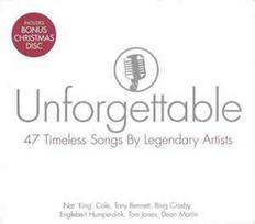 CD Various - Unforgettable - 47 Timeless Songs By Legendary Artists (naudota)