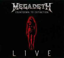 CD Megadeth - Countdown To Extinction Live (naudota)