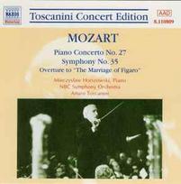 CD Mozart* - & Mieczyslaw Horszowski, & NBC Symphony Orchestra, & Arturo Toscanini - Piano Concerto No. 27 / Symphony No. 35 / Overture To "The Marriage Of Figaro" (naudota)