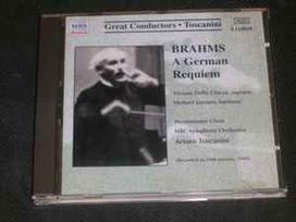 CD Johannes Brahms, & Arturo Toscanini, & NBC Symphony Orchestra - A German Requiem (naudota)