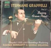CD Stephane Grappelli* Featuring & Django Reinhardt & & George Shearing - Vol. 2 Swing From Paris - Original 1935 - 1943 Recordings (naudota)