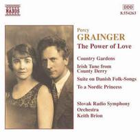 CD Percy Grainger, & Slovak Radio Symphony Orchestra, & Keith Brion - The Power Of Love (naudota)