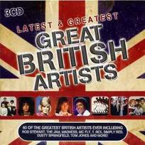 CD Various - Latest & Greatest  Great British Artists (naudota)