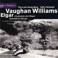 CD Vaughan Williams* • & Elgar* - & London Chamber Orchestra*, & Christopher Warren-Green - The Lark Ascending • Tallis Fantasia • Introduction And Allegro • Serenade For Strings (naudota)