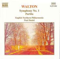 CD Walton*, & English Northern Philharmonia, & Paul Daniel - Symphony No. 1 / Partita (naudota)