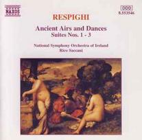 CD Respighi*, & National Symphony Orchestra Of Ireland*, & Rico Saccani - Ancient Airs And Dances Suites Nos. 1-3 (naudota)