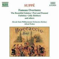 CD Suppé*, & Slovak State Philharmonic Orchestra, Košice, & Alfred Walter - Famous Overtures (naudota)