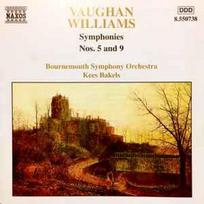 CD Vaughan Williams* / & Bournemouth Symphony Orchestra, & Kees Bakels - Symphonies Nos. 5 And 9 (naudota)