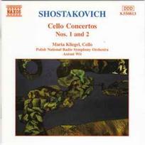 CD Shostakovich & Maria Kliegel & Polish National Radio Symphony Orchestra & Antoni Wit - Cello Concertos Nos. 1 And 2 (naudota)