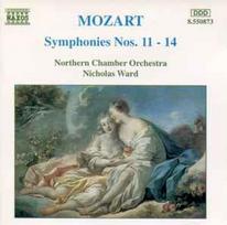 CD Mozart*, & Northern Chamber Orchestra, & Nicholas Ward - Symphonies Nos. 11-14 (naudota)